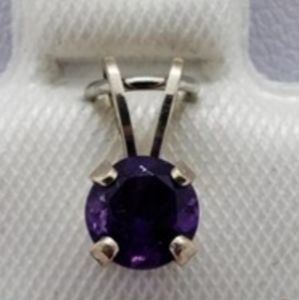 Silver Amethyst Pendant NEW FINAL PRICE